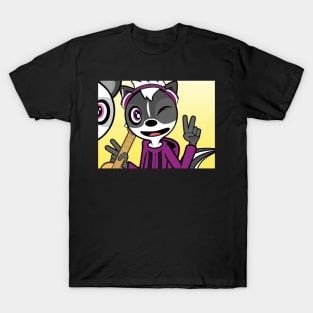 Melody the Guitarist Skunk T-Shirt